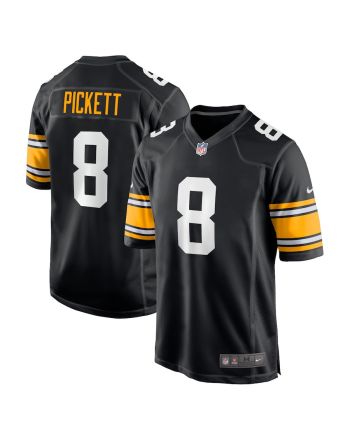 Kenny Pickett 8 Pittsburgh Steelers 2022 Draft First Round Pick Game Player Jersey In Black