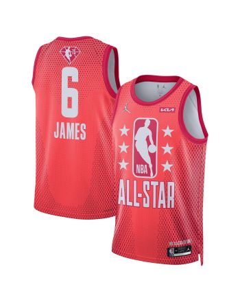 2022 All-Star Game LeBron James 6 Swingman Jersey - Maroon