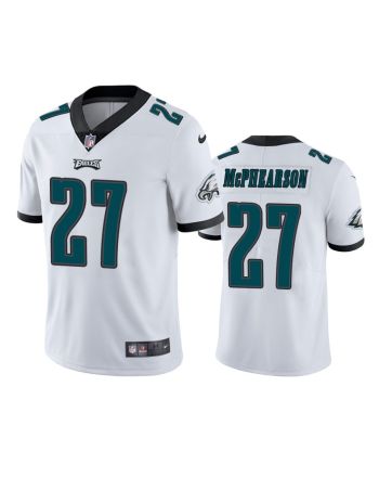 Zech McPhearson 27 Philadelphia Eagles White Vapor Limited Jersey