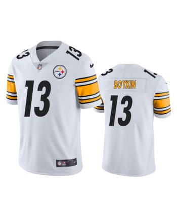 Pittsburgh Steelers Miles Boykin 13 White Vapor Limited Jersey