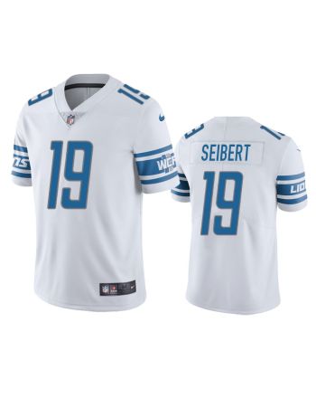 Detroit Lions Austin Seibert 19 White Vapor Limited Jersey - Men's