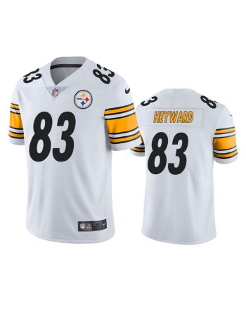 Pittsburgh Steelers Connor Heyward 83 White Vapor Limited Jersey