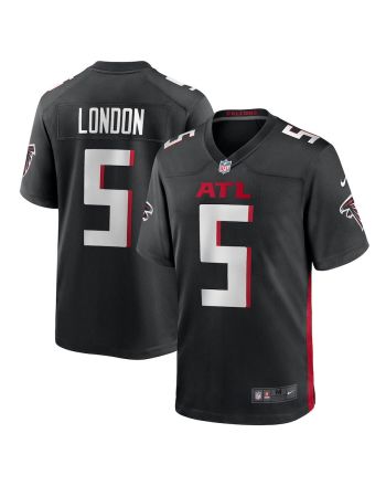 Drake London 5 Atlanta Falcons 2022 Draft First Round Pick Game Jersey In Black