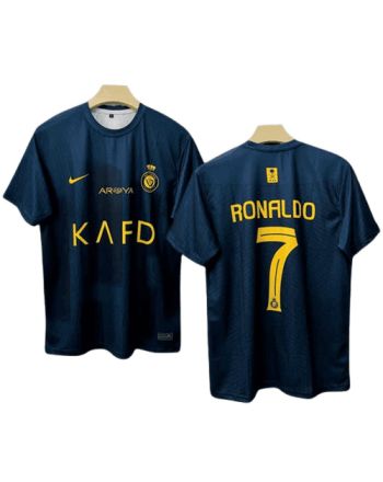 Cristiano Ronaldo 7 Al-Nassr FC 2023/24 Away Men Jersey - Navy