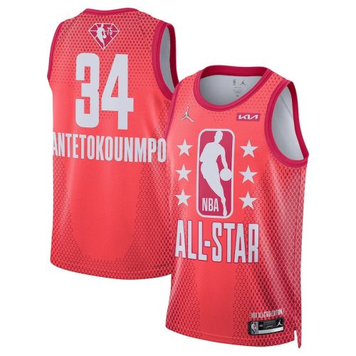 2022 All-Star Game Giannis Antetokounmpo 34 Swingman Jersey - Maroon