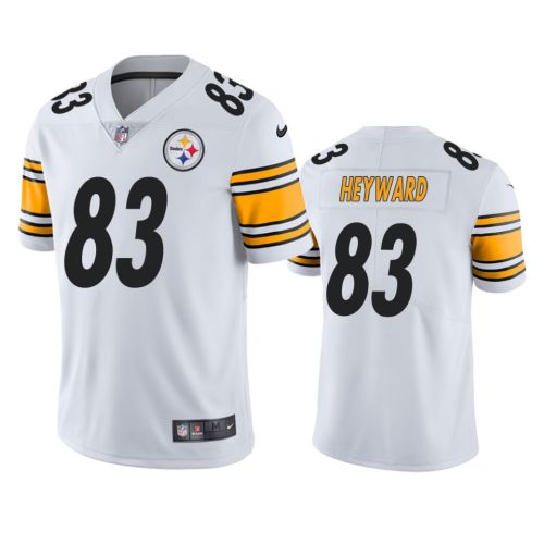 Pittsburgh Steelers Connor Heyward 83 White Vapor Limited Jersey