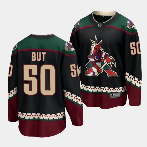 Daniil But #50 Arizona Coyotes 2023 NHL Draft Home Men Jersey